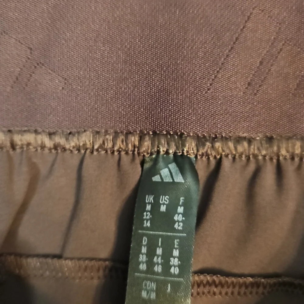 Adidas Womens Chocolate Brown Track Jacket And Matching Pant Set - Picture 4 of 5